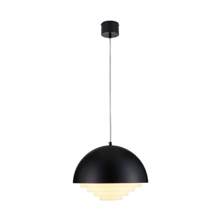 Lampa wisząca DIVERSO czarna matowa 35 cm -  ST-10055P black matt - Step Into Design